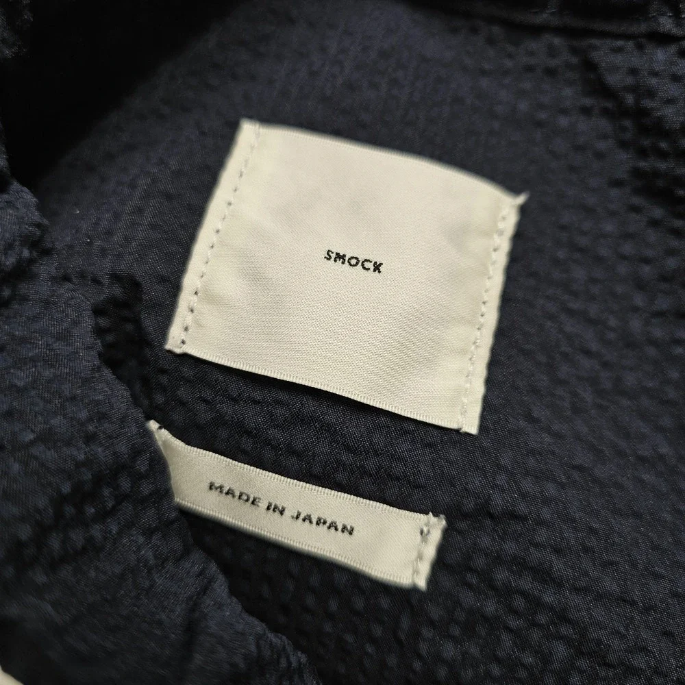 Smock By Mohawk Pants Men XL 32x28 Navy Seersucker Drawstring Pull On Japanese